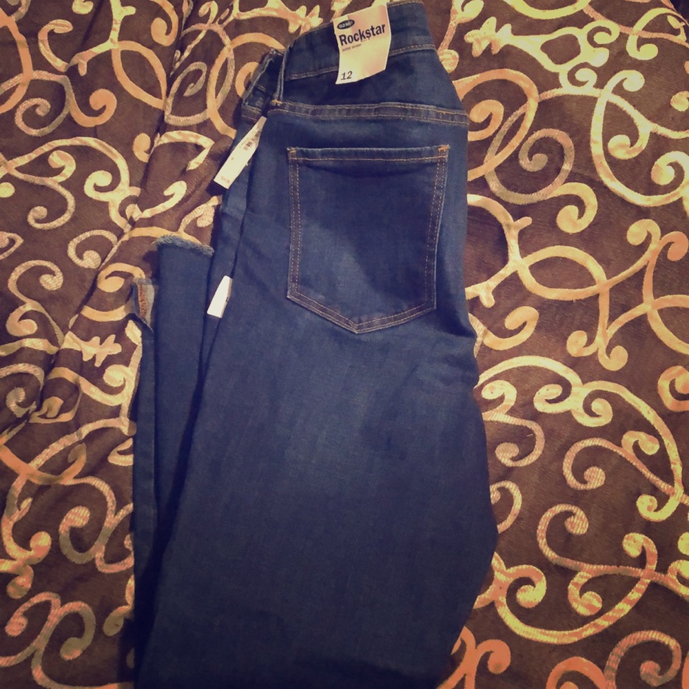 Old Navy Super Skinny Rockstar Jean size 12